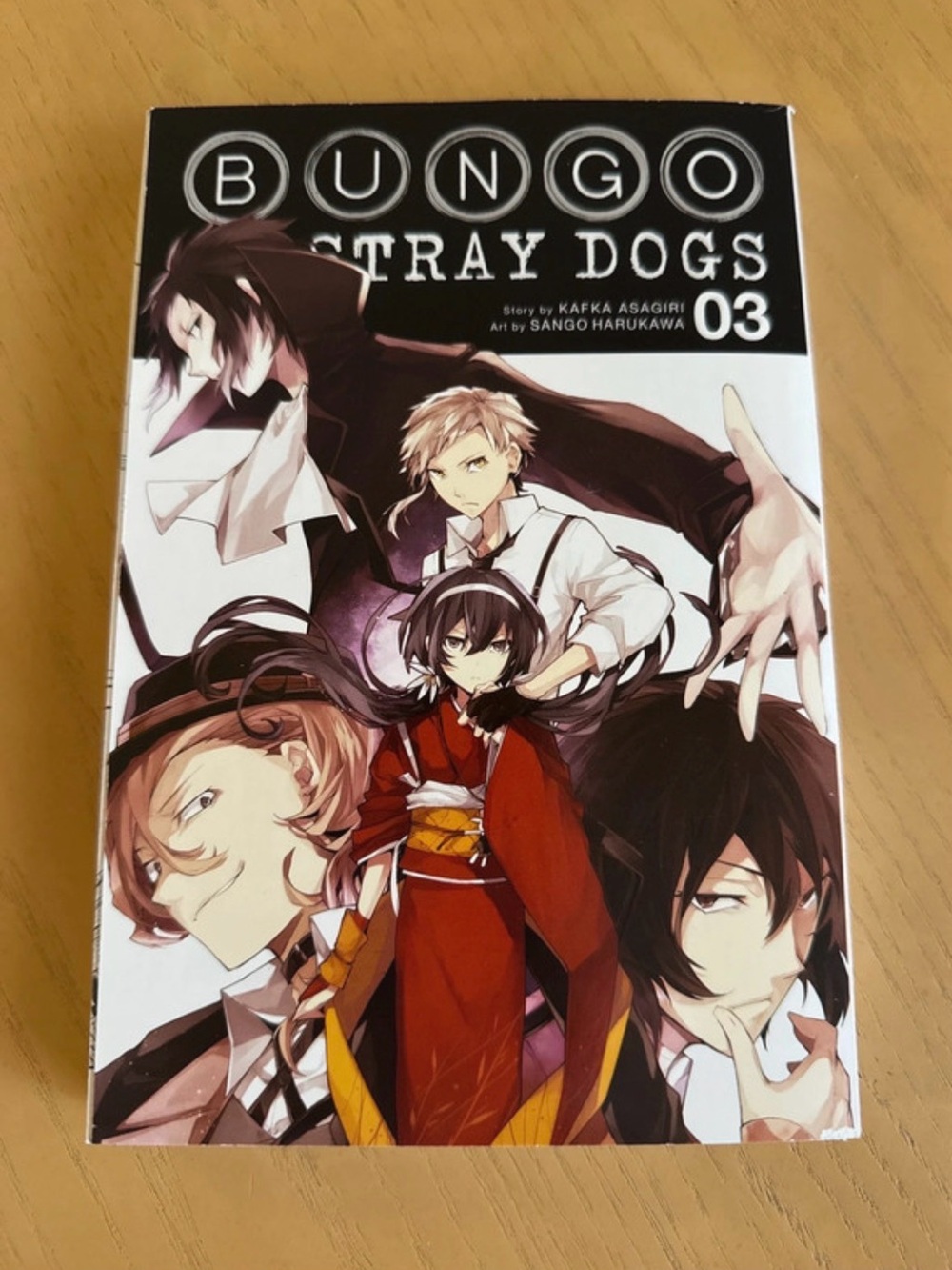 Bungo Stray Dogs Manga Volume 3